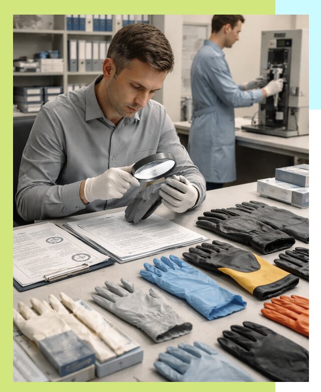 Сертификация перчаток и средств защиты продукции в Апатитах