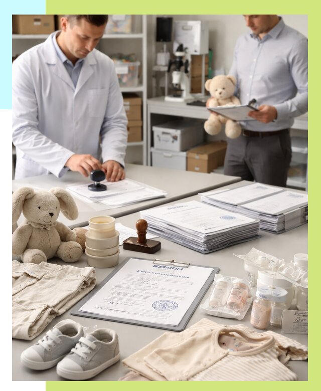 Сертификация детских товаров в Апатитах от 15558 р. | Алешин-Птт
