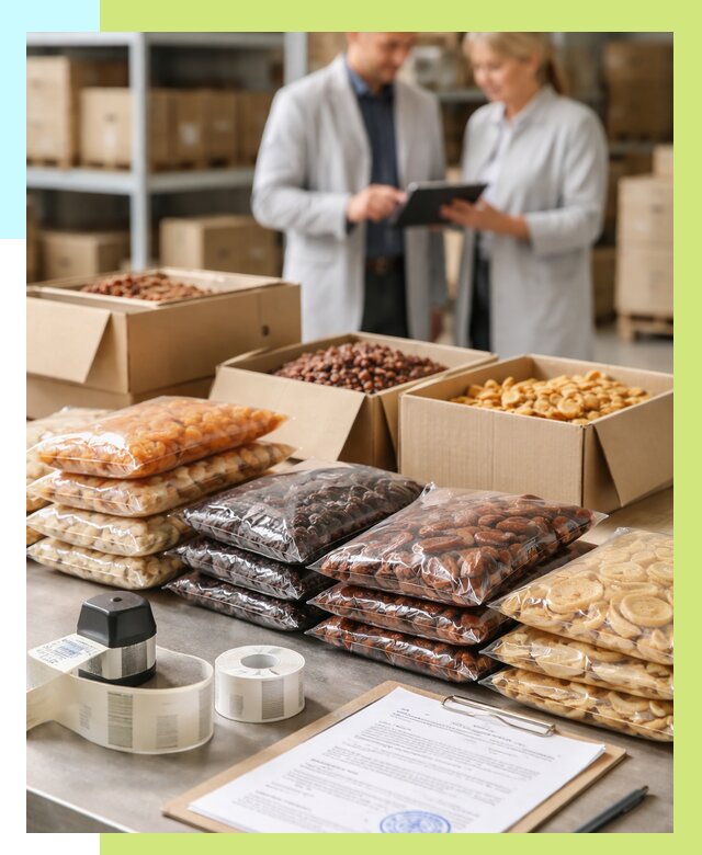 Сертификация сухофруктов в Апатитах от 12446 р. | Алешин-Птт под ключ