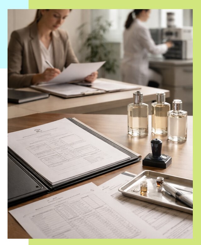 Сертификация парфюмерии в Апатитах от 15558 р. | Алешин-Птт