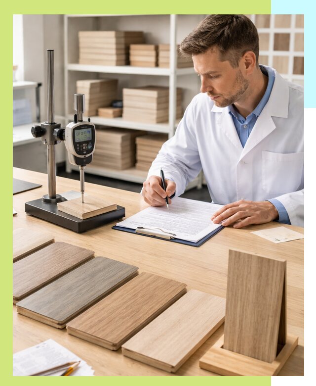 Сертификация ламината с испытаниями и оформлением документов в Апатитах