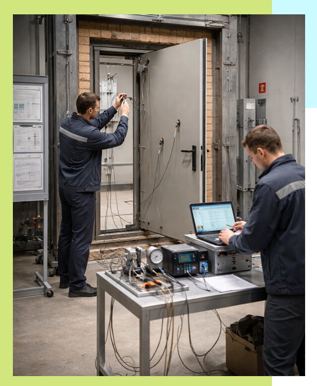 Сертификация противопожарных дверей в Апатитах по ГОСТ и ТР