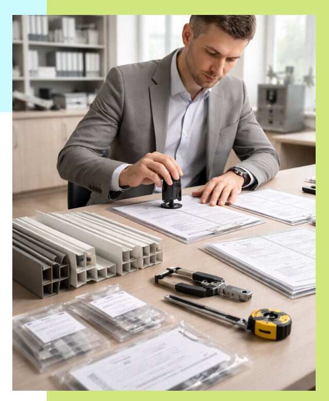 Сертификация ПВХ продукции в Апатитах от 8816 р., Алешин-Птт