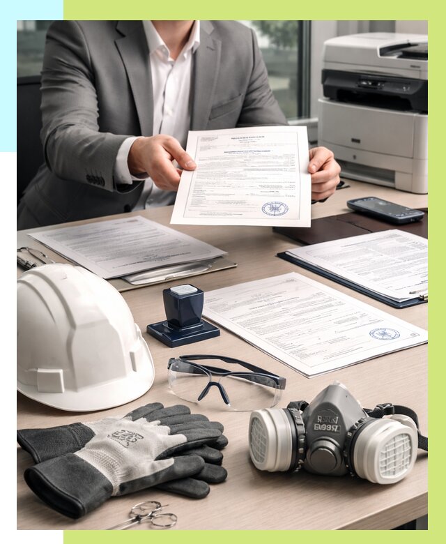 Сертификация СИЗ в Апатитах от 15558 р. | Алешин-Птт оформить