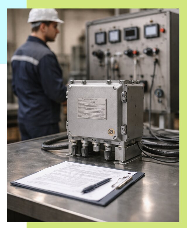 Сертификация взрывозащищенного оборудования в Апатитах от 36302 р. | Алешин-Птт