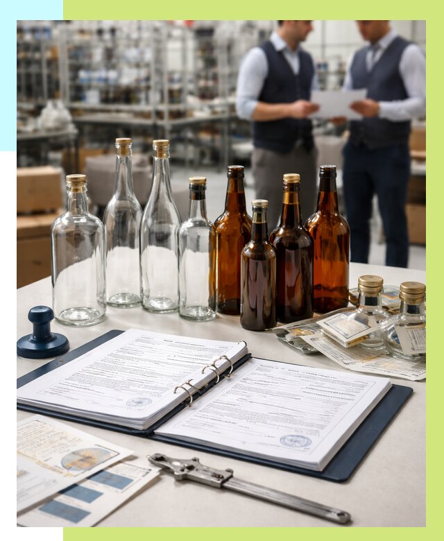 Сертификация стеклянных бутылок в Апатитах от 25930 р. | Алешин-Птт