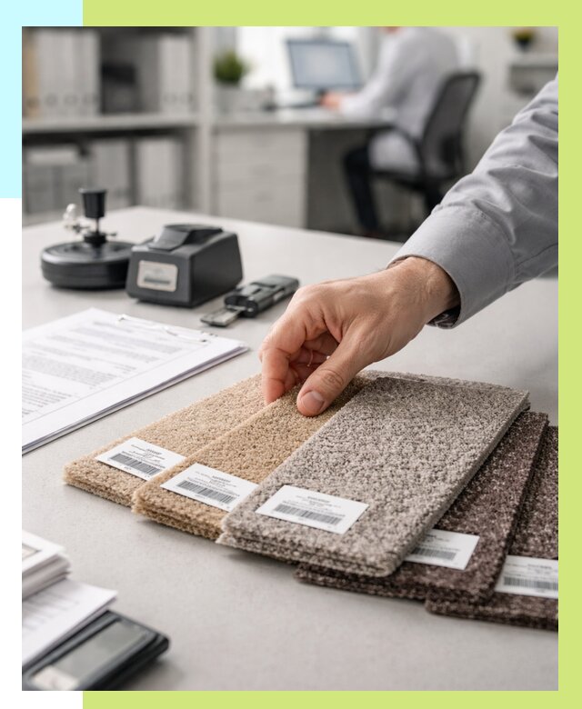 Сертификация ковролина в Апатитах от 15558 р., Алешин-Птт