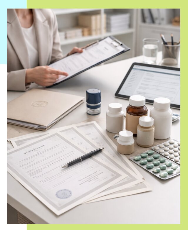 Сертификация БАД и СГР на бады в Апатитах от 25930 р. | Алешин-Птт