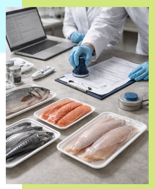 Сертификация рыбы и сертификат в Апатитах от 15558 р. | Алешин-Птт