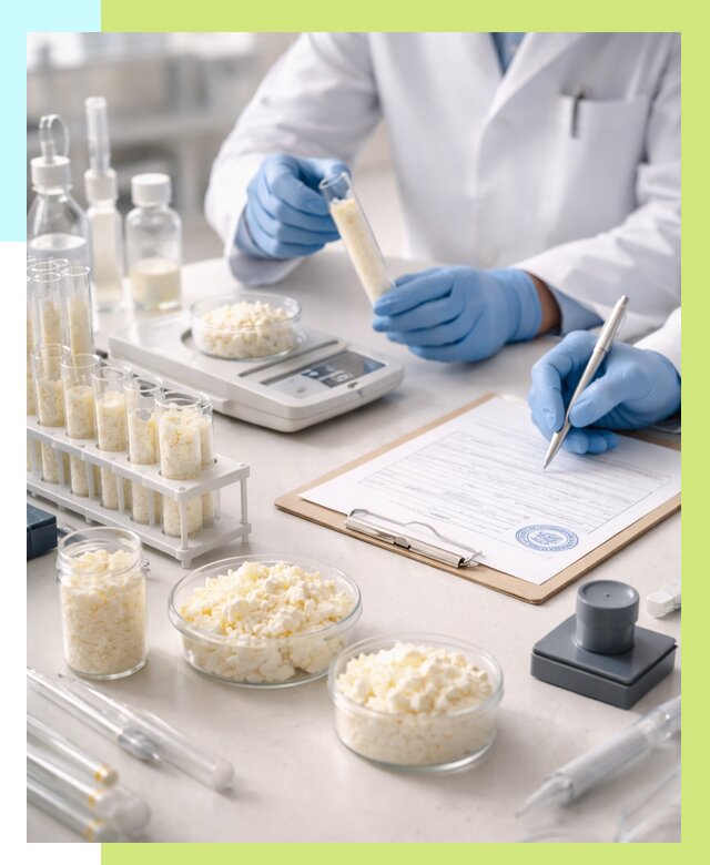 Сертификация творога в Апатитах от 12446 р. под ключ | Алешин-Птт