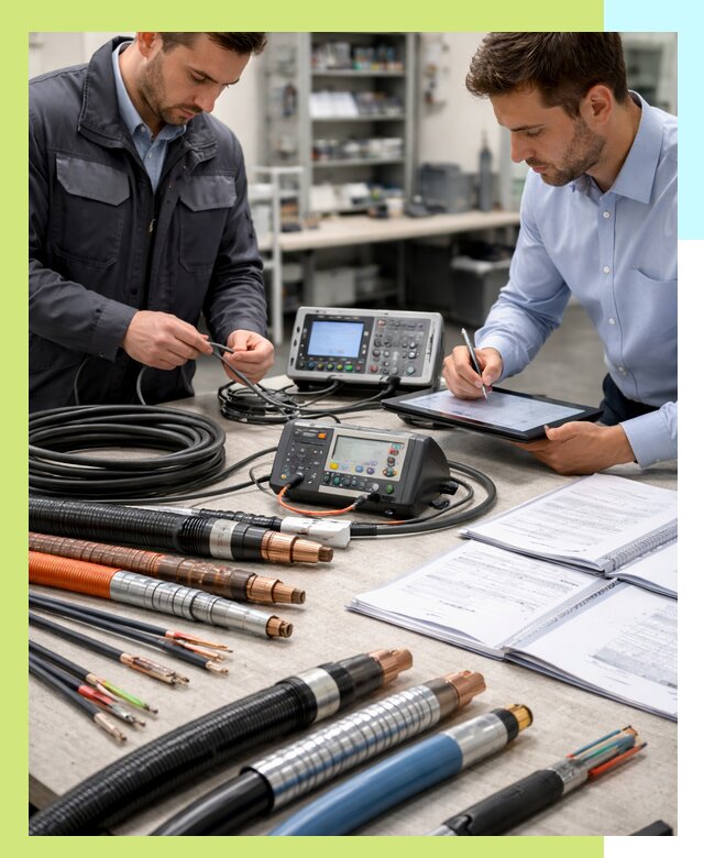 Сертификация кабеля и электропроводки в Апатитах под ключ