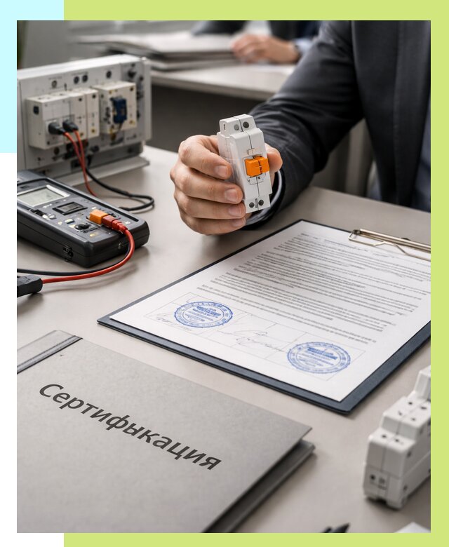 Сертификация выключателей под ключ в Апатитах от 15558 р. | Алешин-Птт