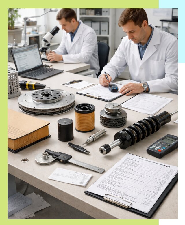 Сертификация автозапчастей и комплектующих в Апатитах по ГОСТ