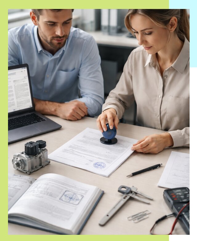 Выдача паспорта изделия и техническая экспертиза продукции в Апатитах