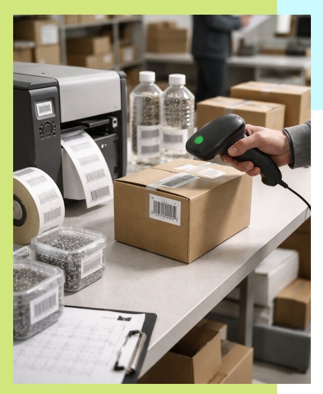 Штрихкодирование продукции и маркировка для продажи в Апатитах