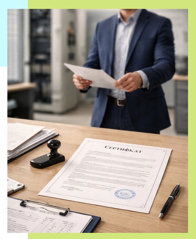 Сертификат на оборудование в Апатитах от 15558 р. | Алешин-Птт