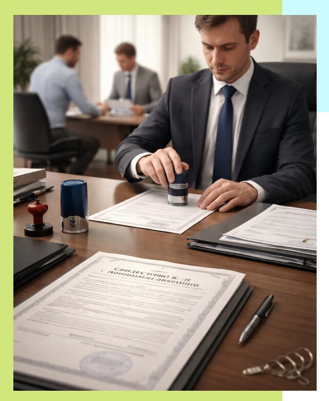 Оформление свидетельства о государственной регистрации в Апатитах