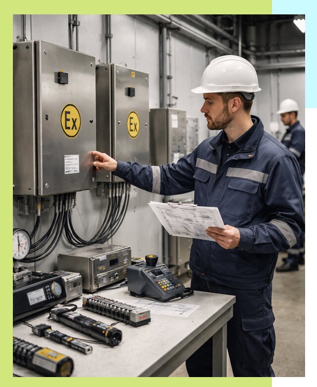 Сертификат взрывозащиты промышленного оборудования в Апатитах