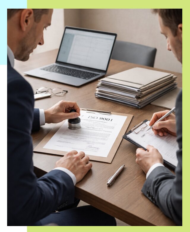 Сертификат ISO 9001 в Апатитах купить от 82976 р. | Алешин-Птт