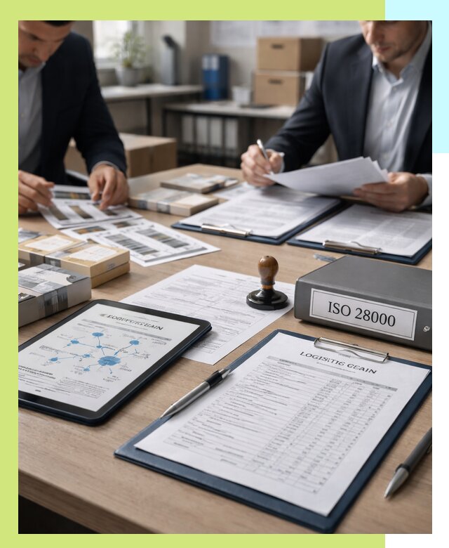 Получение сертификата ISO 28000 по безопасности цепи поставок в Апатитах