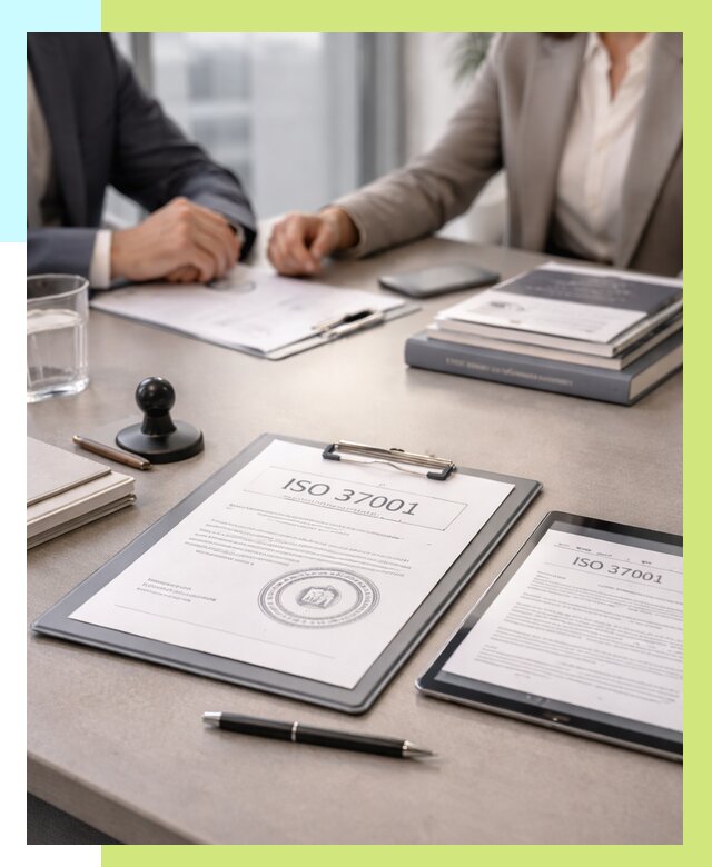 Сертификат ISO 37001 в Апатитах оформить от 124464 р. Алешин-Птт