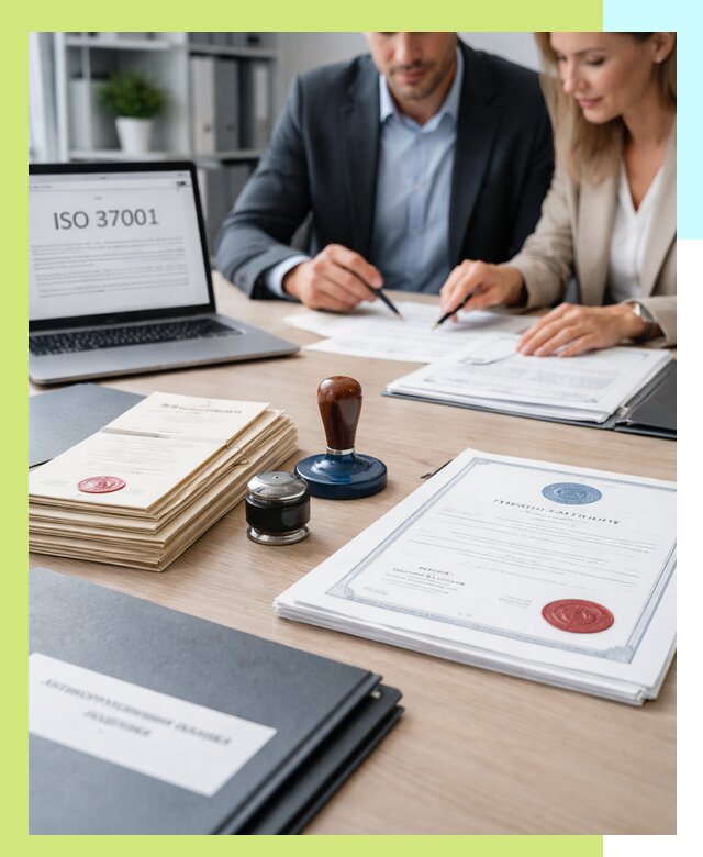 Получение сертификата ISO 37001 по системе борьбы с коррупцией в Апатитах